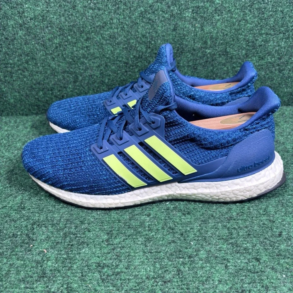 Adidas Ultraboost 4.0 Legend Marine Sneakers Mens Size 9.5 Multi Lace Up F35234